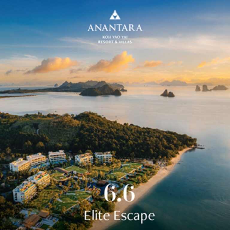 โปรโมชั่นแพ็คเกจ 6.6 Elite Escape | Anantara Koh Yao Yai Resort and Villas