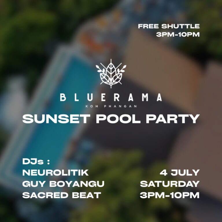 BLUERAMA SUNSET POOL PARTY