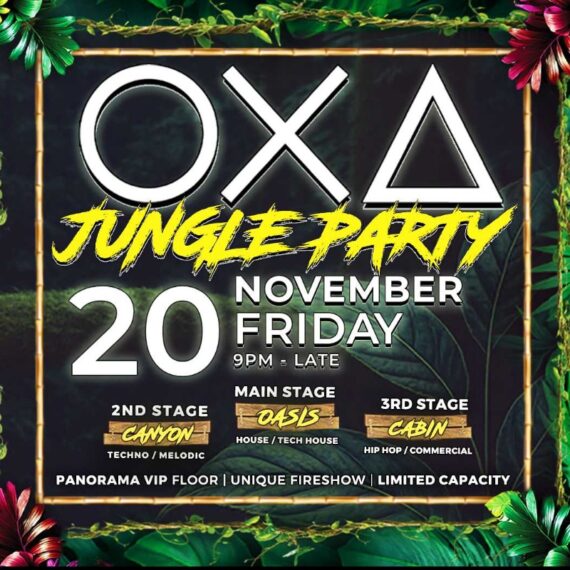 OXA - Jungle Party - with 3 Stages [20.11.26]