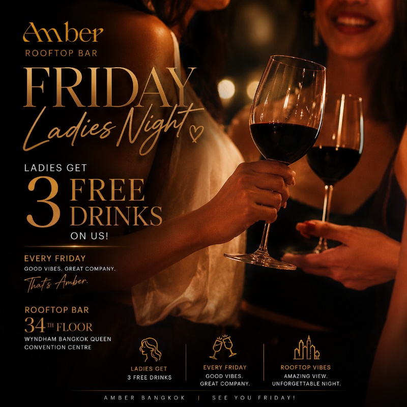 Friday Ladies Night Amber