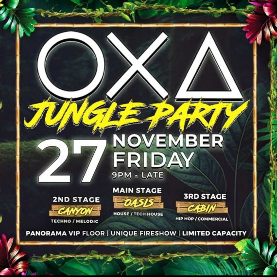 OXA - Jungle Party - with 3 Stages [27.11.26]