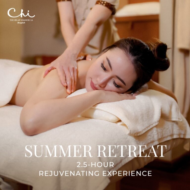 Summer retreat at Chi, The Spa, Shangri-La Bangkok
