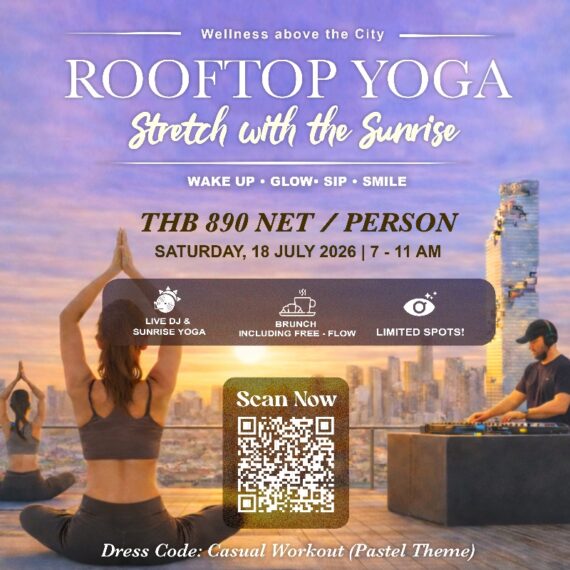Rooftop Yoga : Stretch with the Sunrise