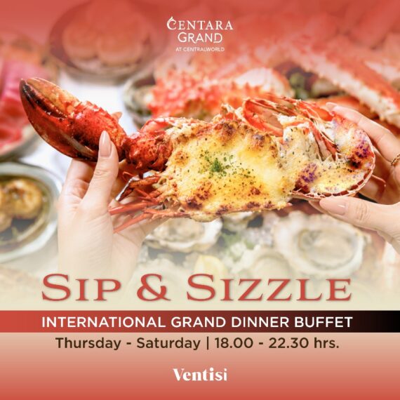 SIP & SIZZLE | International Grand Dinner Buffet 2026