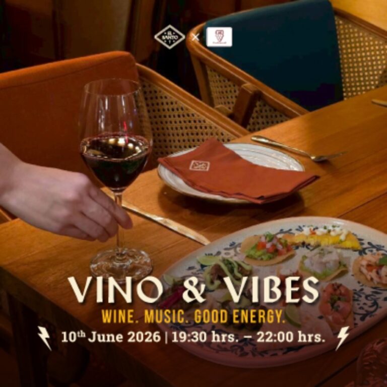 Wine Tasting Experience 10 June | El Santo Bangkok