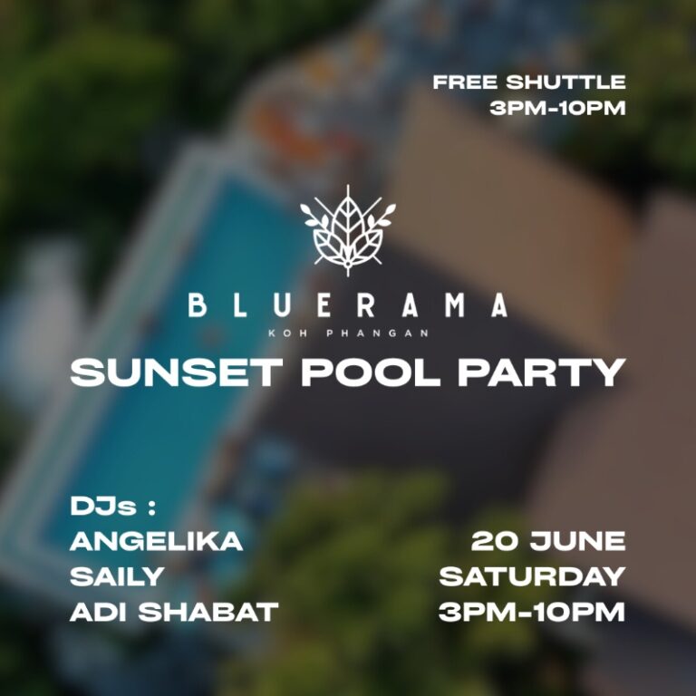 BLUERAMA SUNSET POOL PARTY