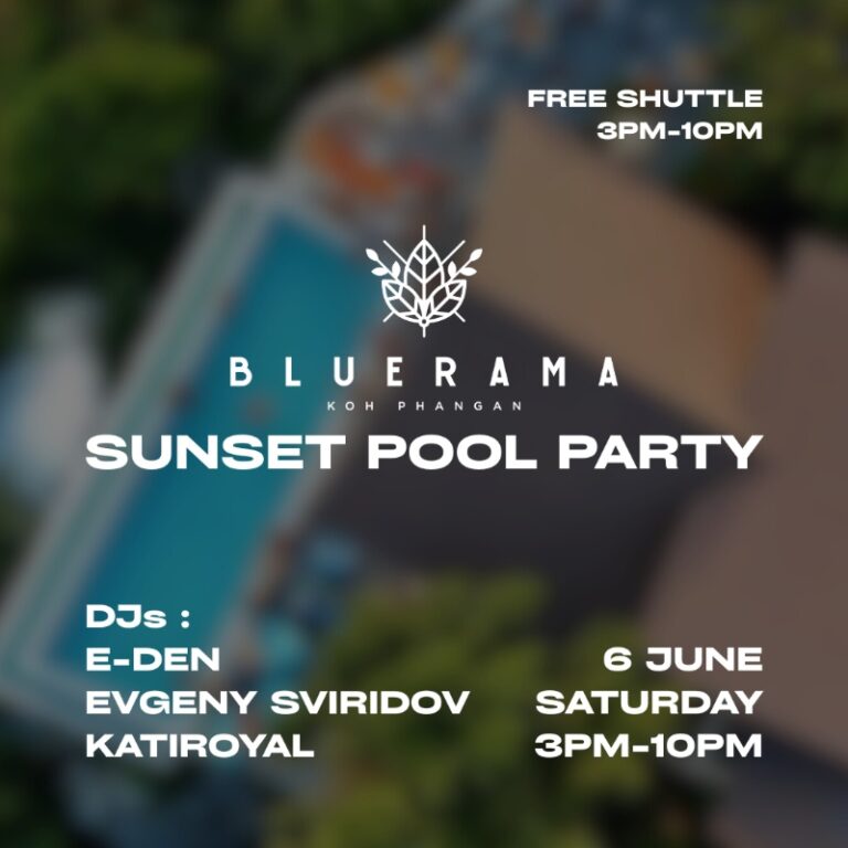 BLUERAMA SUNSET POOL PARTY