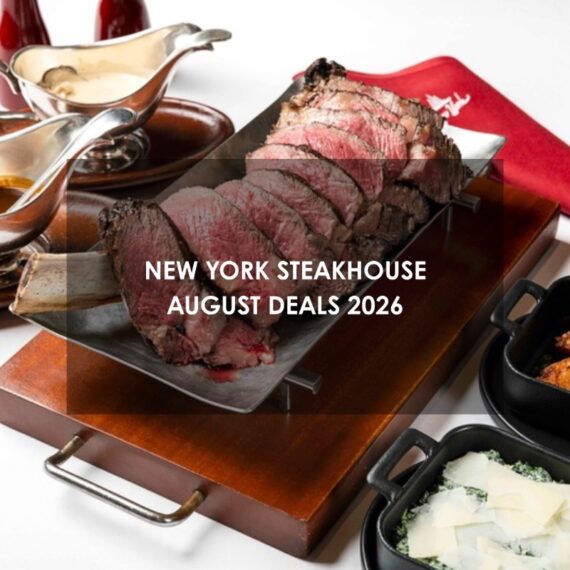 Exclusive Dining Privilege at New York Steakhouse | THB 1,000 for THB 1,400 Dining Credit - August Deals 2026