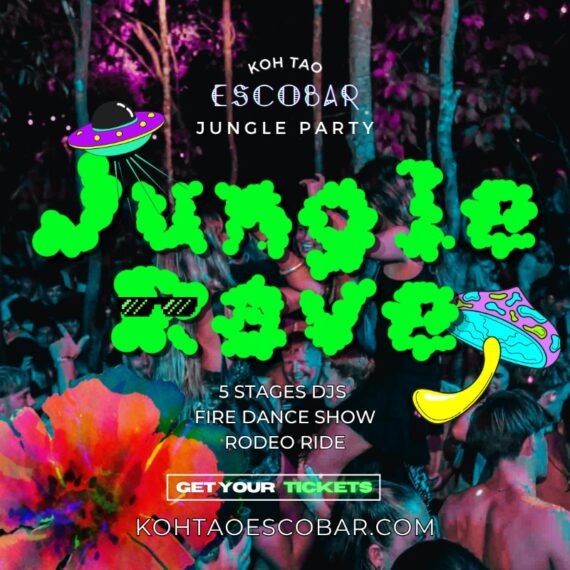 Escobar KohTao - Junglefest 🔥 🌴 18.9.26