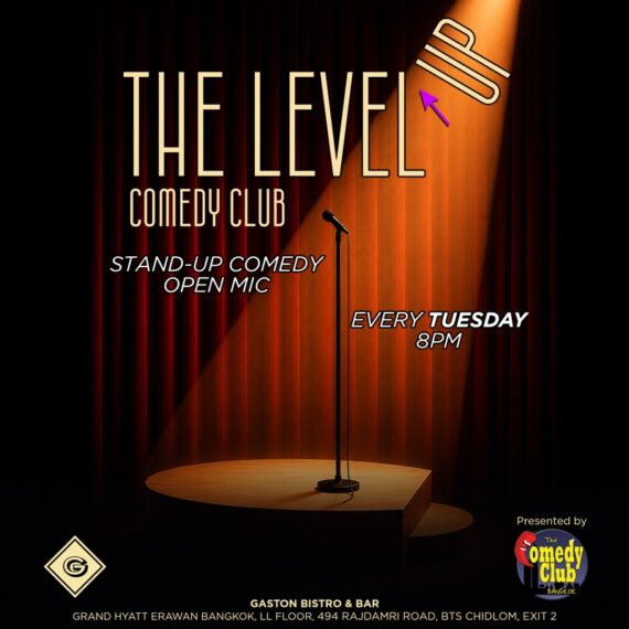 THE LEVEL UP COMEDY CLUB - STAND-UP OPEN MIC @ Gaston Bistro & Bar