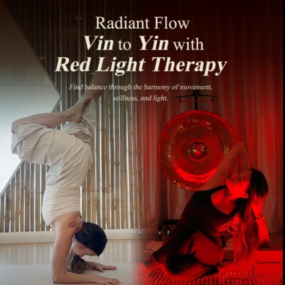 Radiant Flow: Vin to Yin with Red Light Therapy