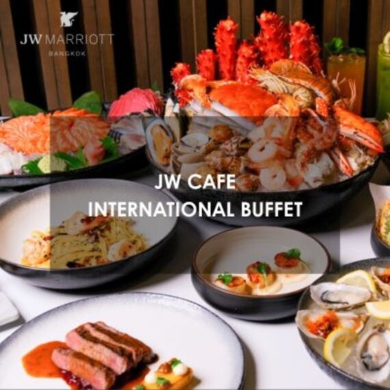 An elevated dinner buffet experience at JW Café - August Deals 2026