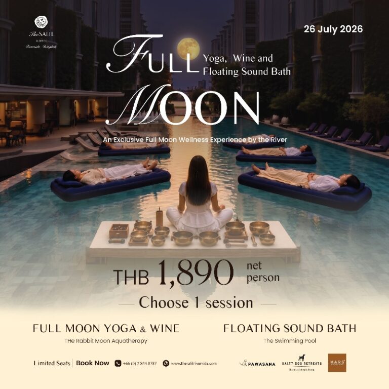 Full Moon - Yoga, Wine and Floating Sound Bath