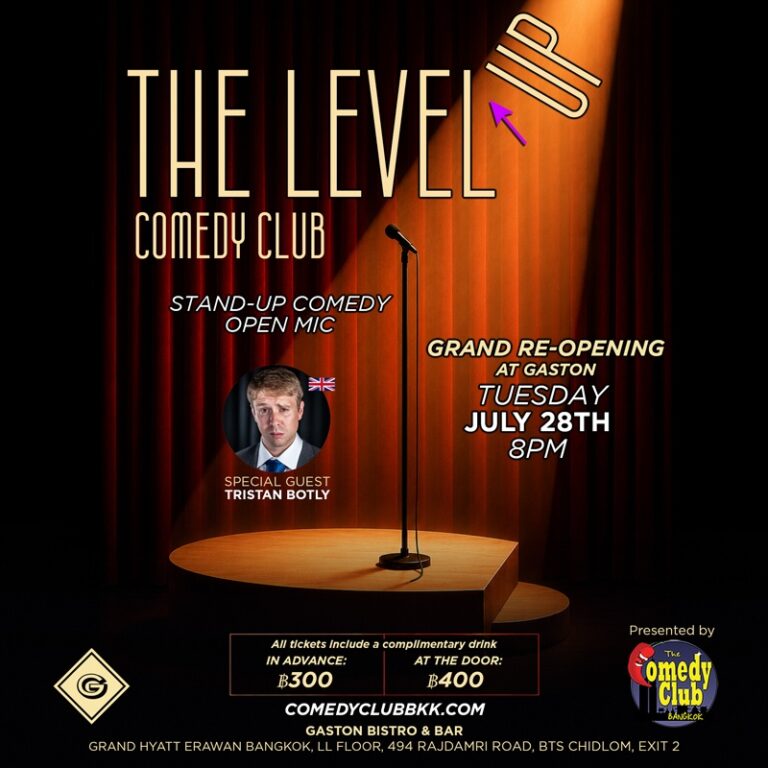 GRAND RE-OPENING - The Level Up Comedy Club @ Gaston!