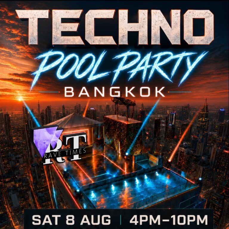 Techno Pool Party - AMARA Hotel Bangkok | 26th Floor - 8 Aug