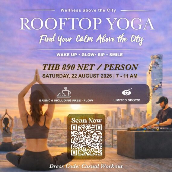 Rooftop Yoga: Find Your Calm Above the City