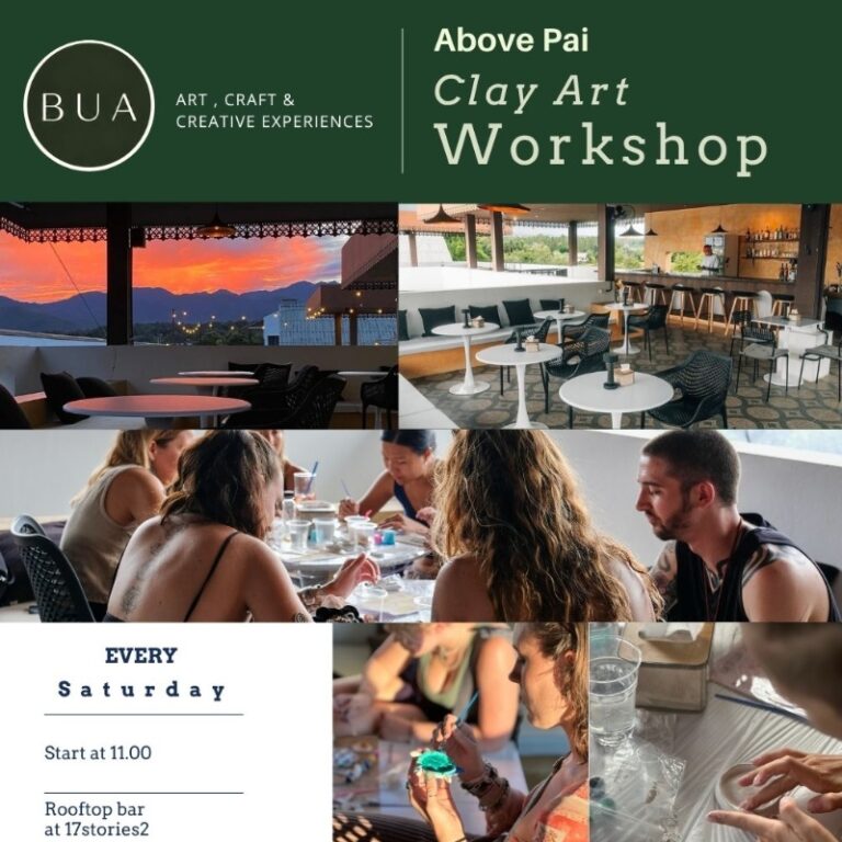 above pai Clay art workshop by dreamkave - 25 Jul