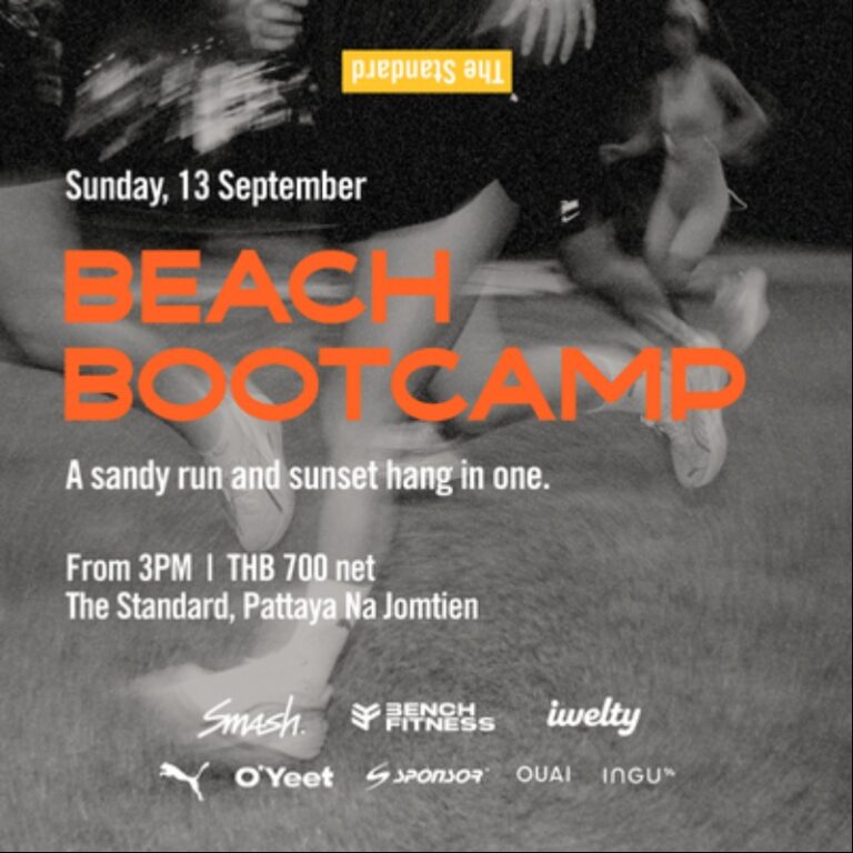 Beach Bootcamp at the standard Pattaya