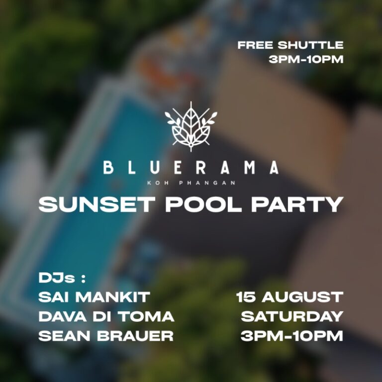 BLUERAMA SUNSET POOL PARTY