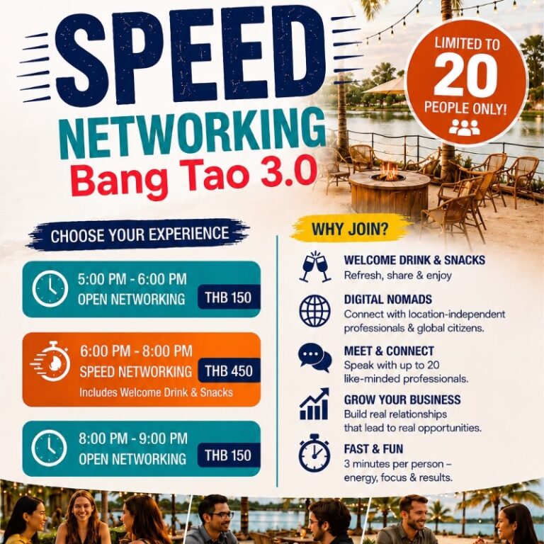 Speed Networking 3.0 - Bang Tao