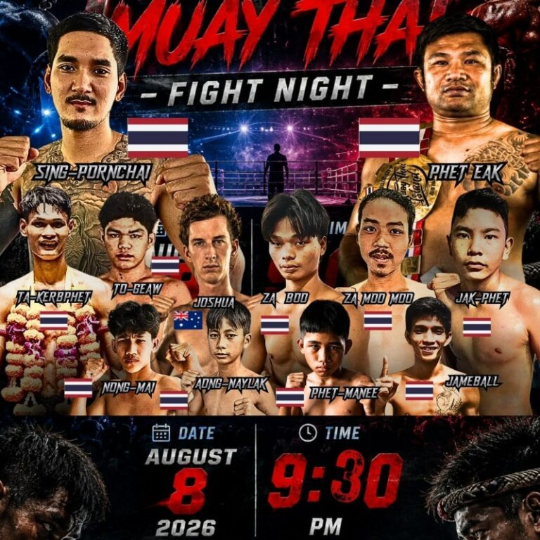 Muay Thai Showdown 8 August