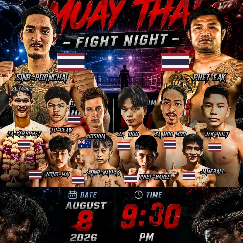 Muay Thai Showdown 8 August
