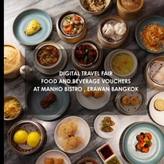 Food and Beverage Vouchers Digital Travel Fair at Man Ho Bistro