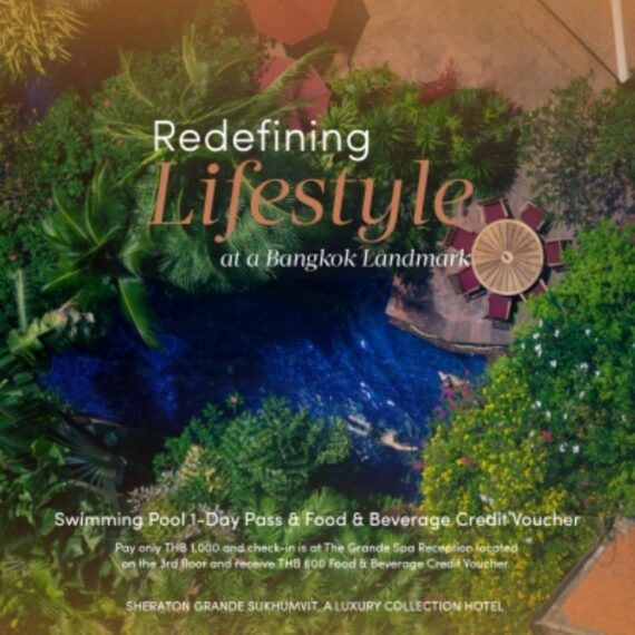 Swimming Pool 1-Day Pass with Food & Beverage Credit at The Sala
