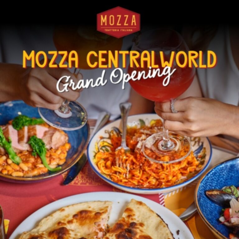 Mozza Centralworld Grand Opening | THB 300 Discount [HMAAF]