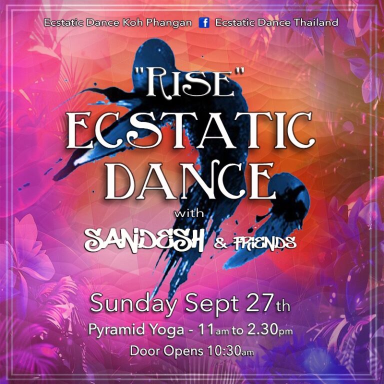 Rise ECSTATIC DANCE @ Pyramid with SANDESH & Friends September 27th