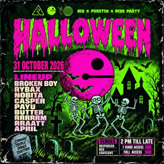Red x Puretek x Nerd Party Halloween!