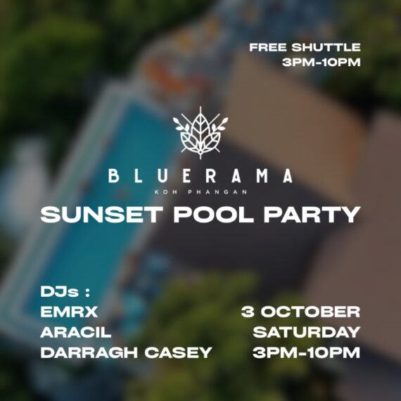 BLUERAMA SUNSET POOL PARTY