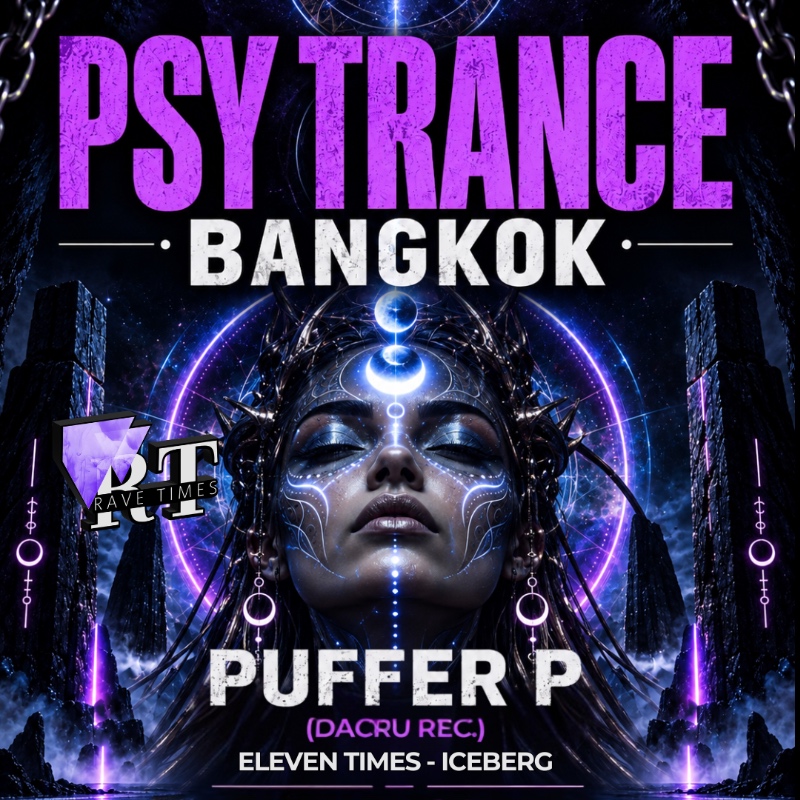 🕉️ Psy Trance with Puffer P (Dacru Rec.) SUBWERK Club , by Rave Times - oct 3
