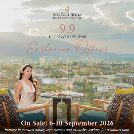 9.9 Dining Collection | InterContinental Chiang Mai The Mae Ping
