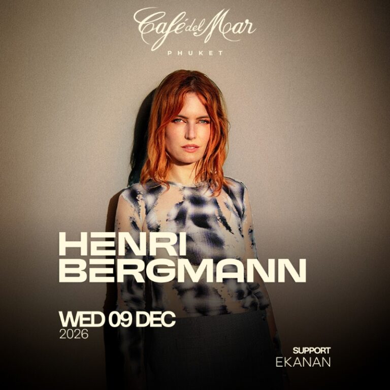 HENRI BERGMANN @Café del Mar Phuket | 09.12.26