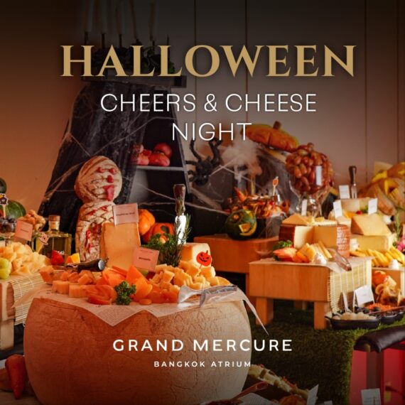 Halloween Cheers and Cheese night | Grand Mercure Bangkok ATrium