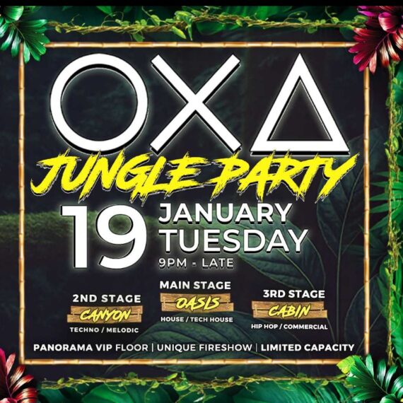OXA - Jungle Party - with 3 Stages [19.01.27]
