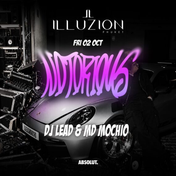 NOTORIOUS presents DJ LEAD @ ILLUZION PHUKET - FRI 02 OCT