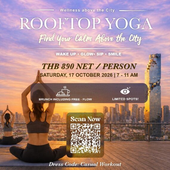 Rooftop Yoga: Find Your Calm Above the City