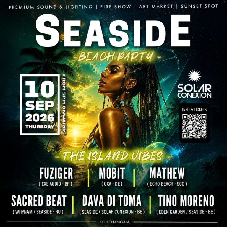 SEASIDE BEACH PARTY The Island Vibes