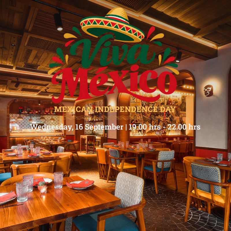 Viva México – Mexican Independence Day 16 SEPTEMBER 2026 | El Santo Bangkok