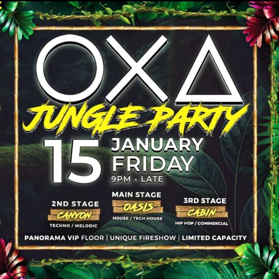 OXA - Jungle Party - with 3 Stages [15.01.27]