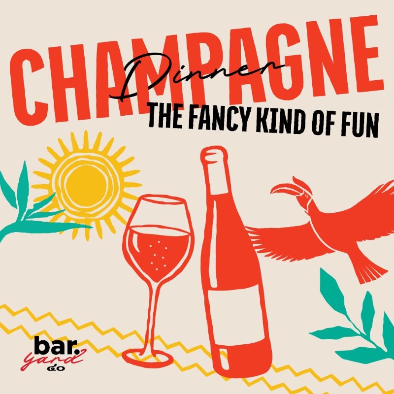 DRAPPIER CHAMPAGNE DINNER AT BAR.YARD | KIMPTON MAA-LAI BANGKOK