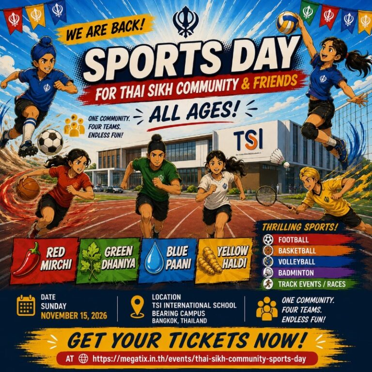 Thai Sikh Community Family Sports Day