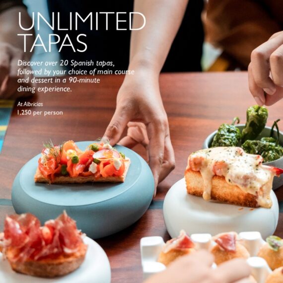 Albricias Unlimited Tapas 90 minutes