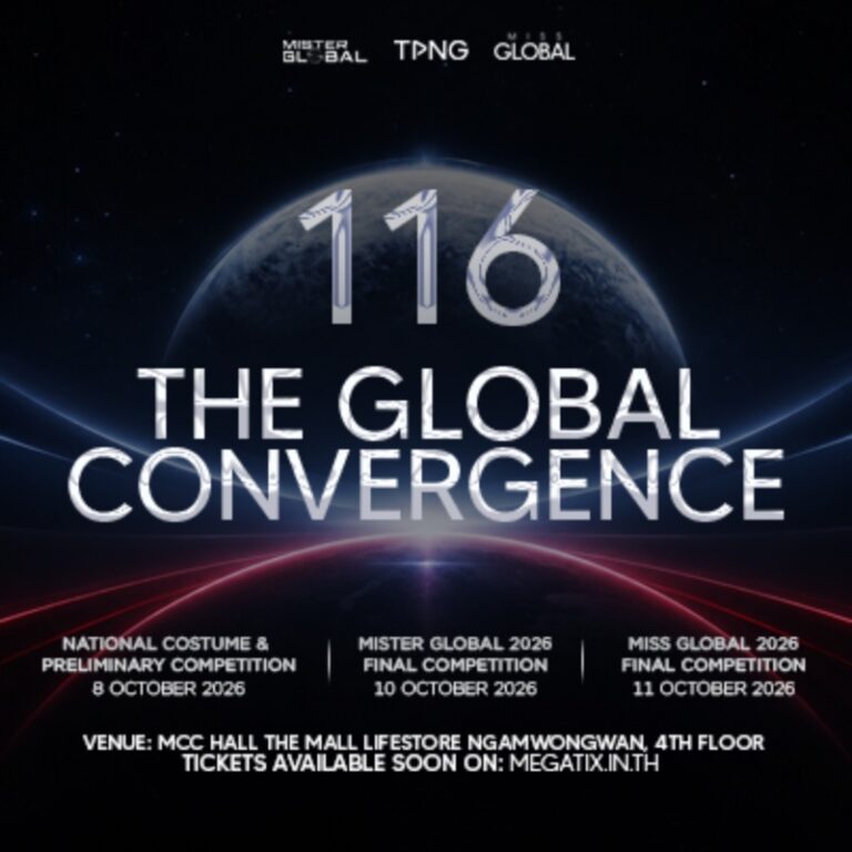 Final Competition Mister Global 2026