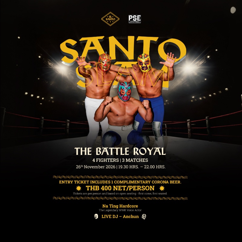 Santo Slam 26 NOVEMBER 2026 | El Santo Mexican Restaurant