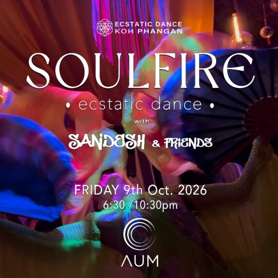 SOULFIRE - ECSTATIC DANCE @ AUM with SANDESH & Friends Oct.9th
