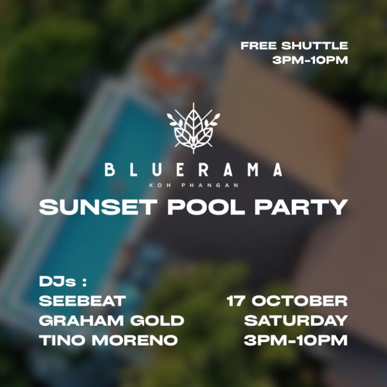 BLUERAMA SUNSET POOL PARTY
