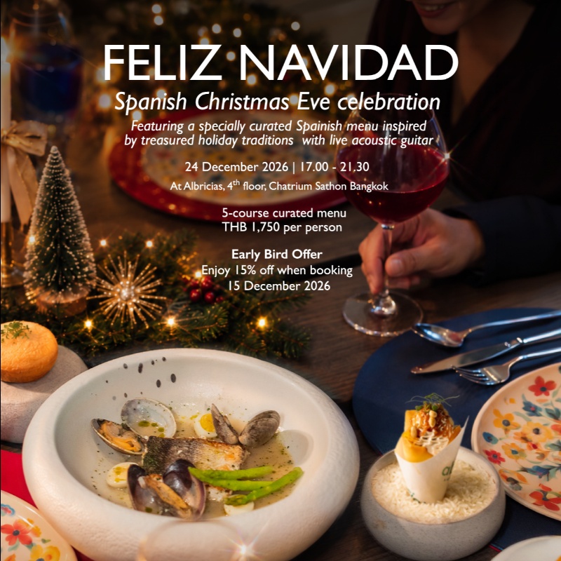 Christmas Dinner at Albricias "FELIZ NAVIDAD"